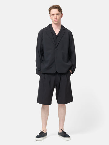 HAVEN Shop Short Tropical Wool Black, Shorts