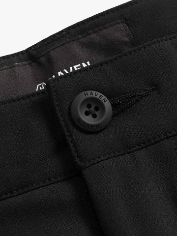 HAVEN Shop Short Tropical Wool Black, Shorts