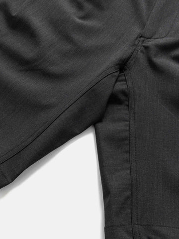 HAVEN Shop Short Tropical Wool Charcoal, Shorts