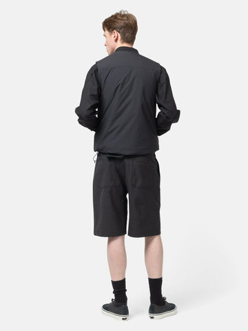 HAVEN Shop Short Tropical Wool Charcoal, Shorts