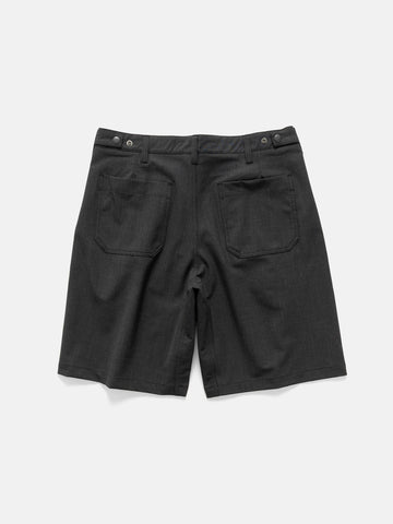 HAVEN Shop Short Tropical Wool Charcoal, Shorts