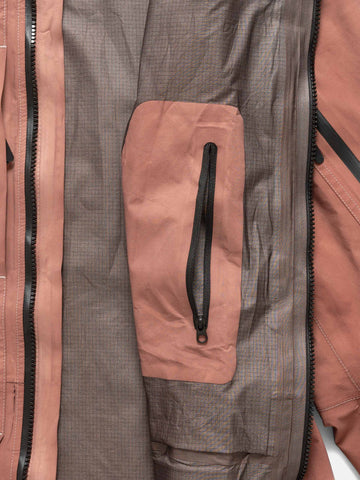 HAVEN Spectre Jacket - GORE-TEX 3L Nylon Hand Dyed Rust, Shells & Rain Jackets