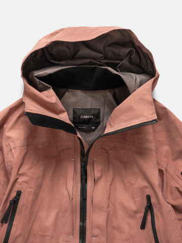 HAVEN Spectre Jacket - GORE-TEX 3L Nylon Hand Dyed Rust, Shells & Rain Jackets