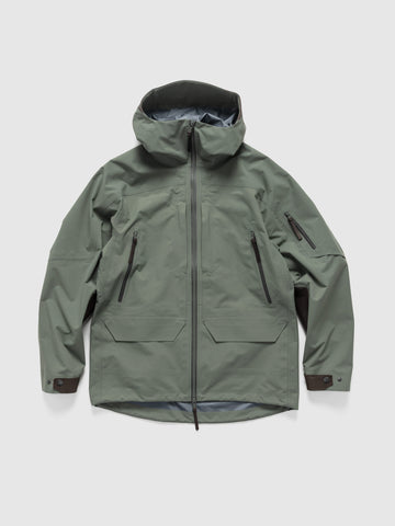 HAVEN Spectre Jacket - GORE-TEX® Nylon 3L / Leather Lichen, Shells & Rain Jackets