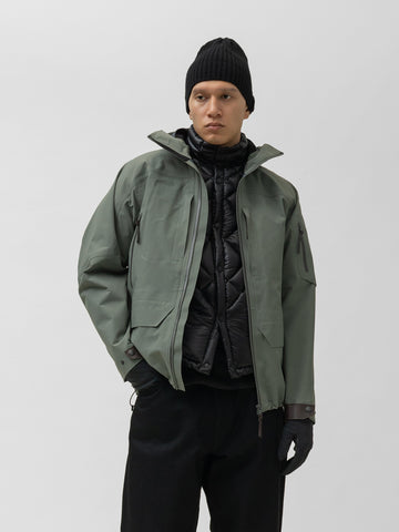 HAVEN Spectre Jacket - GORE-TEX® Nylon 3L / Leather Lichen, Shells & Rain Jackets