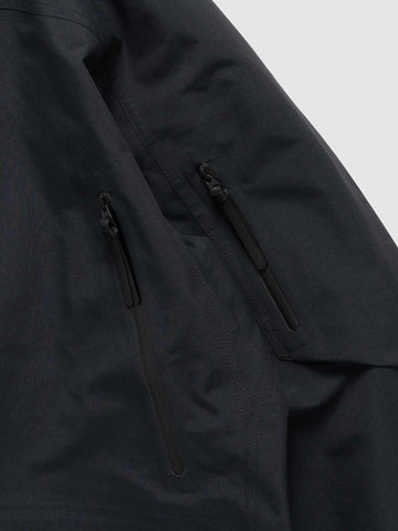 HAVEN Spectre Jacket - GORE-TEX® Nylon 3L / Leather Black, Shells & Rain Jackets