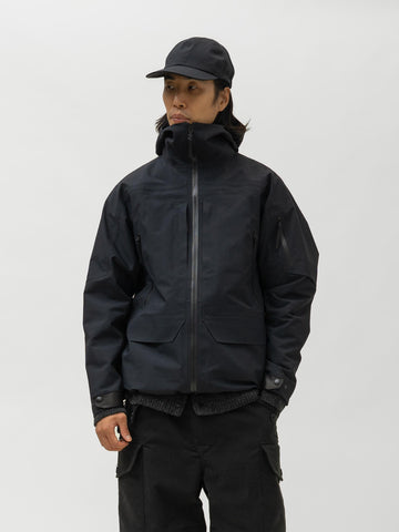 HAVEN Spectre Jacket - GORE-TEX® Nylon 3L / Leather Black, Shells & Rain Jackets