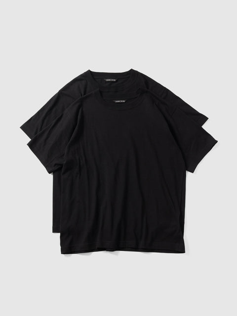 HAVEN Standard T-Shirt - Supima Cotton Jersey (2-Pack) Black, T-Shirts