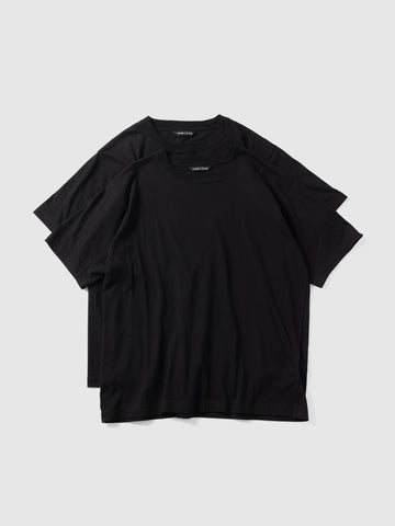 HAVEN Standard T-Shirt - Supima Cotton Jersey (2-Pack) Black, T-Shirts