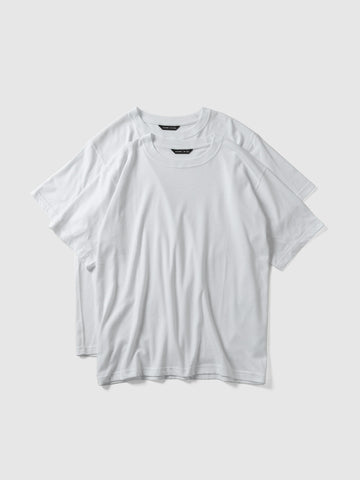 HAVEN Standard T-Shirt - Supima Cotton Jersey (2-Pack) White, T-Shirts