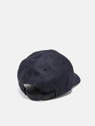 HAVEN Station Cap - Cotton Linen Denim Indigo, Caps