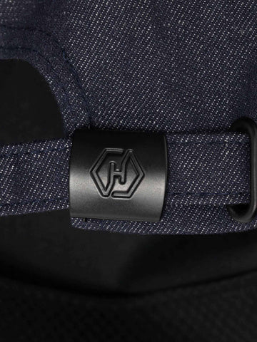 HAVEN Station Cap - Cotton Linen Denim Indigo, Caps
