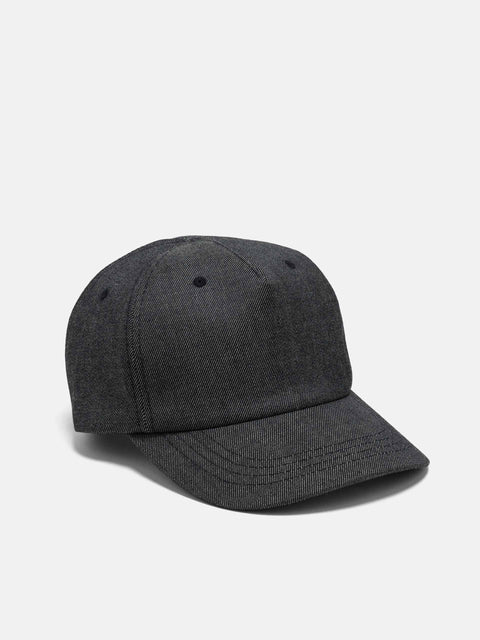 HAVEN Station Cap - Wool Denim Charcoal, Caps