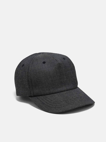 HAVEN Station Cap - Wool Denim Charcoal, Caps