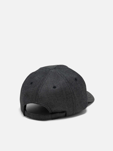 HAVEN Station Cap - Wool Denim Charcoal, Caps