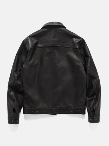 HAVEN Station Jacket - Leather / GORE-TEX® WINDSTOPPER® Black, Leather Jackets