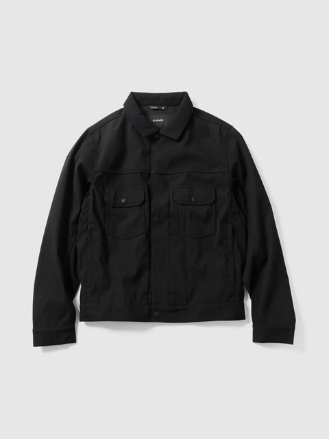 HAVEN Station Jacket - Loro Piana Storm System 3L Nylon Black, Jackets