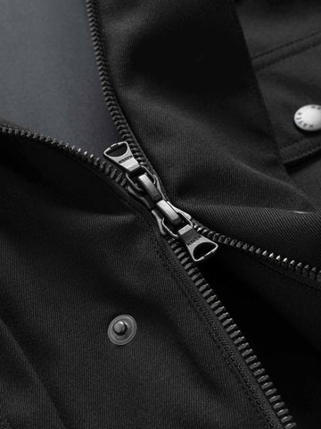 HAVEN Station Jacket - Loro Piana Storm System 3L Nylon Black, Jackets