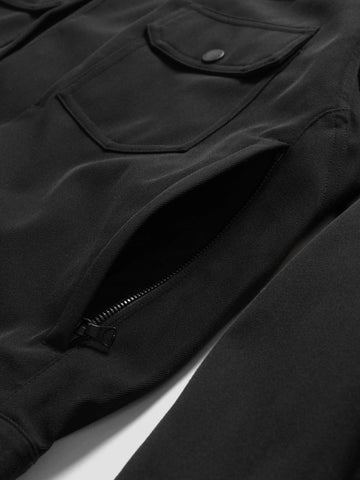 HAVEN Station Jacket - Loro Piana Storm System 3L Nylon Black, Jackets