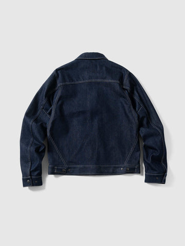 HAVEN Station Jacket - Suvin Cotton Denim Indigo, Denim Jackets