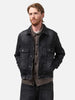 HAVEN Station Jacket - Suvin Cotton Denim Washed Black, Trucker Jackets