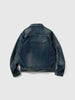 HAVEN Station Jacket - Suvin Cotton Denim Washed Indigo, Denim Jackets