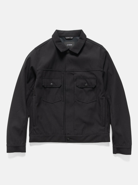 HAVEN Station Jacket  Loro Piana Storm System 3L Nylon Black, Jackets