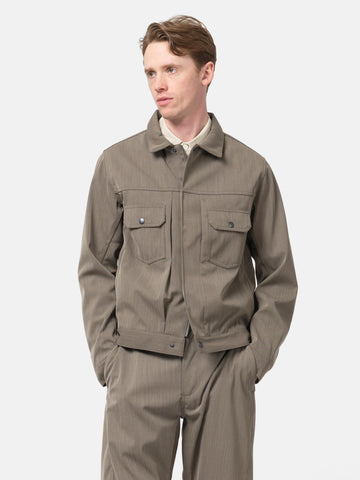 HAVEN Station Jacket  Loro Piana Storm System 3L Nylon Taupe, Jackets