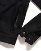 HAVEN Station Jacket - Suvin Cotton Denim Black, Outerwear