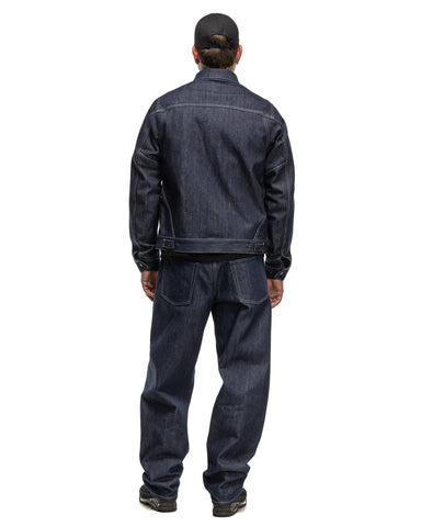 HAVEN Station Jacket - Suvin Cotton Denim Indigo, Outerwear