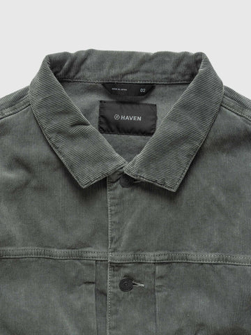 HAVEN Station Jacket Type 01 - Corduroy Sulfur Dye Graphite, Jackets