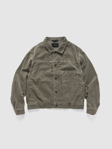 HAVEN Station Jacket Type 01 - Corduroy Sulfur Dye Taupe, Jackets