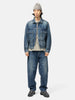 HAVEN Station Jacket - Suvin Cotton Denim Washed Indigo, Denim Jackets