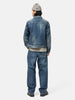 HAVEN Station Jacket - Suvin Cotton Denim Washed Indigo, Denim Jackets