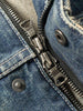 HAVEN Station Jacket - Suvin Cotton Denim Washed Indigo, Denim Jackets