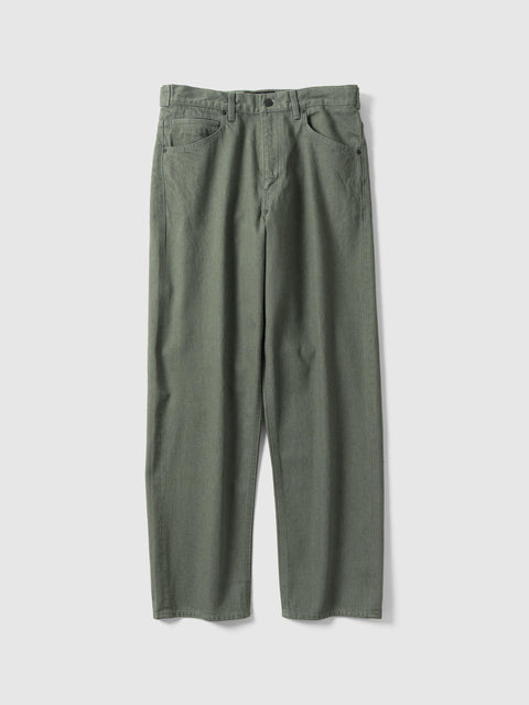 HAVEN Station Pant - Sulfur Dyed Denim Sage, Jeans