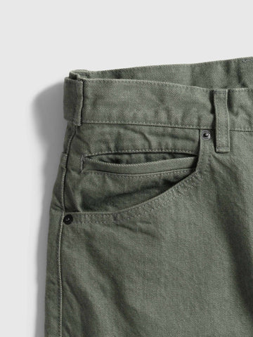 HAVEN Station Pant - Cotton Denim Sage, Jeans