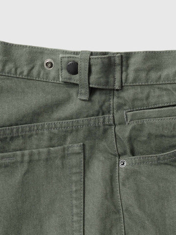 HAVEN Station Pant - Cotton Denim Sage, Jeans