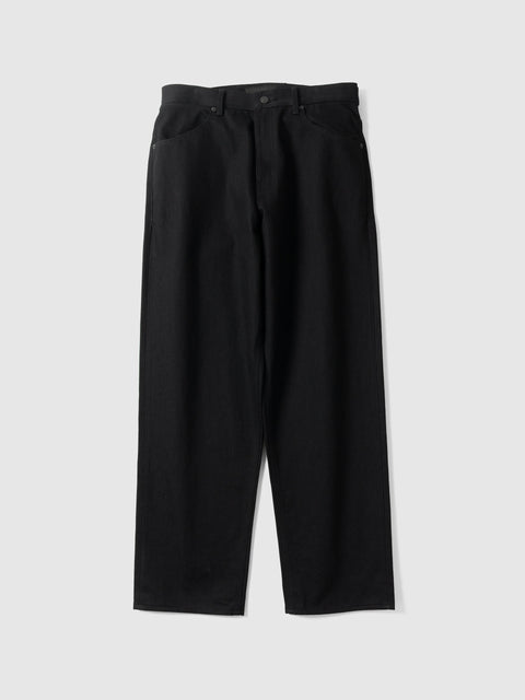 HAVEN Station Pant - Suvin Cotton Denim Black, Jeans