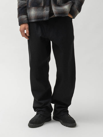 HAVEN Station Pant - Suvin Cotton Denim Black, Jeans