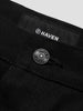 HAVEN Station Pant - Suvin Cotton Denim Black, Jeans