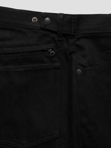 HAVEN Station Pant - Suvin Cotton Denim Black, Jeans