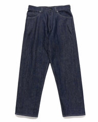 HAVEN Station Pant - Suvin Cotton Denim Indigo, Bottoms