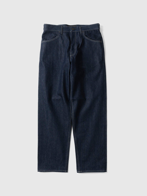 HAVEN Station Pant - Suvin Cotton Denim Indigo, Jeans