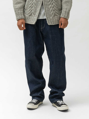 HAVEN Station Pant - Suvin Cotton Denim Indigo, Jeans