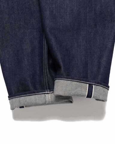 HAVEN Station Pant - Suvin Cotton Denim Indigo, Bottoms