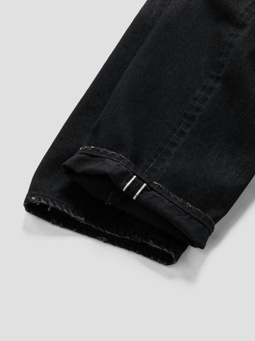 HAVEN Station Pant - Suvin Cotton Denim Washed Black, Jeans