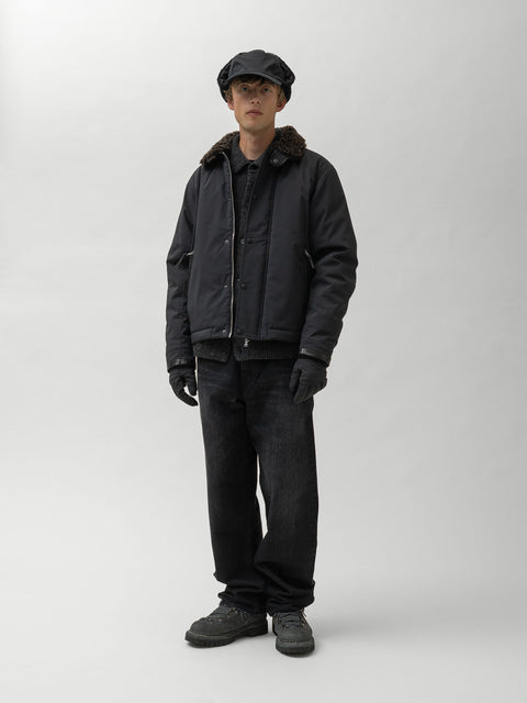 HAVEN Station Pant - Suvin Cotton Denim Washed Black, Jeans
