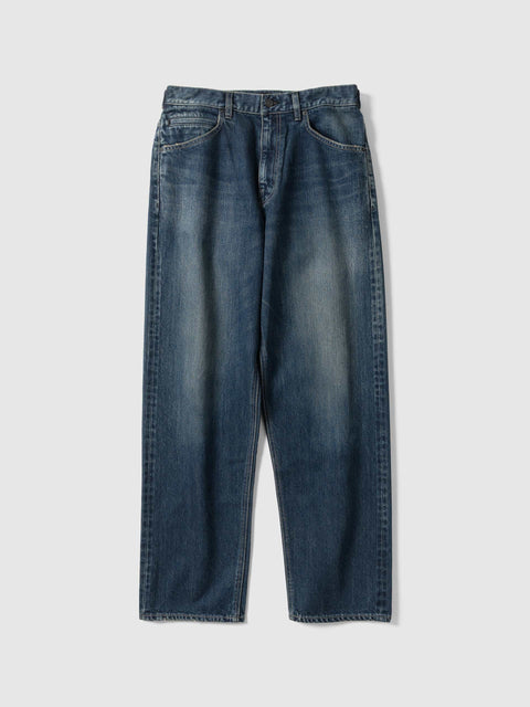 HAVEN Station Pant - Suvin Cotton Denim Washed Indigo, Jeans