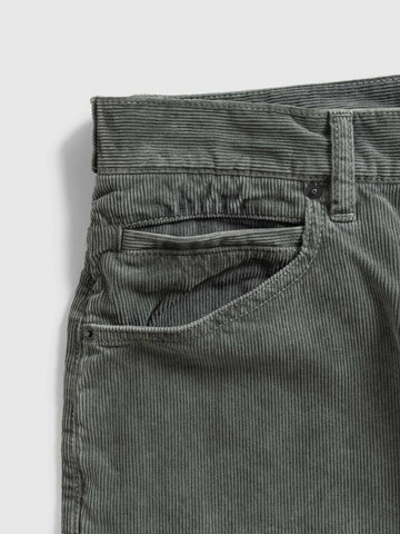 HAVEN Station Pant - Corduroy Sulfur Dye Graphite, Pants